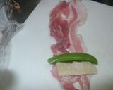 チーズ&スナップえんどうの豚肉巻きフライ作り方1写真