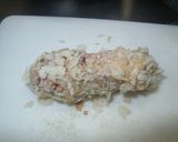 チーズ&スナップえんどうの豚肉巻きフライ作り方3写真