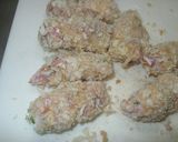 チーズ&スナップえんどうの豚肉巻きフライ作り方4写真