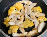 鶏ささみとカリフラワーの中華炒め作り方5写真