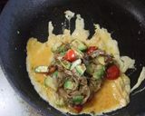 アボカドとトマトの卵とじ丼作り方7写真