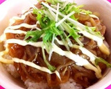 簡単！豚もやし甘酢あんかけ丼★ランチにも作り方7写真