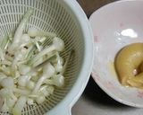 のびるのからし酢味噌味作り方1写真