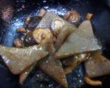 簡単！濃旨椎茸とこんにゃくステーキ☆作り方3写真