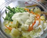 ひじきと野菜の健康サラダ作り方3写真