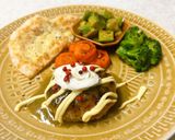 市販のサルサベルデソースで♪ハンバーグ作り方10写真