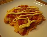 お好み焼きみたいな卵焼き作り方7写真