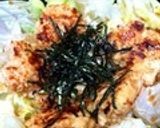 鶏胸肉と新玉ねぎのジューシーつくね照焼き作り方13写真