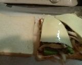 pizza風＊アボinホットサンド作り方2写真