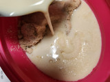 喫茶店のカラメルなし豆乳プリン♪おやつ