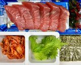 カツオの漬けキムチ和え作り方1写真