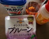 翌朝が楽しみ、プルーン入りのヨーグルト作り方1写真