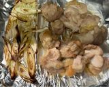 ほっこり美味しい！焦がしネギと鶏肉の親子そば作り方2写真