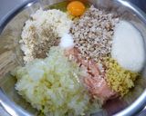 鶏つくねハンバーグ～照り焼き～作り方4写真