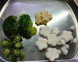 パスタソース＆卵でランチプレート作り方5写真