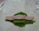 アスパラの春巻き作り方4写真