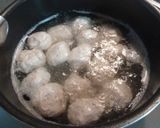 簡単! 塩麹で鶏団子と牛蒡のあっさり煮物作り方4写真