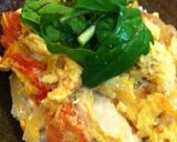 トマトが美味しい変わり親子丼作り方12写真