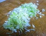 ツナ&ネギ入り　豆腐の入ったオムレツ作り方2写真