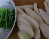 大根と豚コマの、ごま油いため塩麹味作り方2写真
