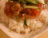 塩麹で漬けマグロ丼作り方3写真