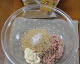 キャベツの胡麻ツナマヨ和え作り方3写真