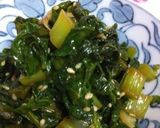 超簡単...丼で..かぶ 葉っぱ 炒め煮作り方13写真