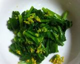 超簡単...菜花の おひたし作り方6写真