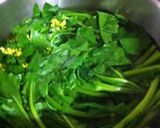 超簡単...菜花のごま和え作り方3写真