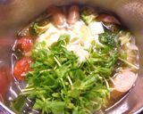 簡単☆和の朝食ウインナースープ作り方8写真