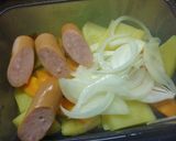 ウインナーと野菜の塩麹・塩昆布和え作り方4写真