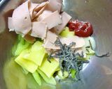 魚ニソ×セロリ×じゃが芋の和風ケチャ和え作り方4写真