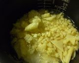 筍わかめご飯 うどんスープの素使用。作り方3写真