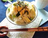 筍わかめご飯 うどんスープの素使用。作り方9写真