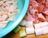 鶏とれんこんの味噌煮作り方1写真