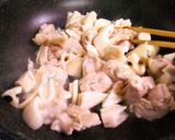 鶏とれんこんの味噌煮作り方3写真