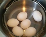 炊飯＋ゆで卵(蒸し卵？)作り方2写真