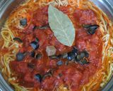 ヘルシーな切干大根のトマトソースパスタ作り方4写真