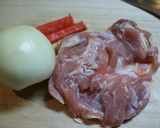 炊飯器で簡単鶏ピラフ作り方1写真