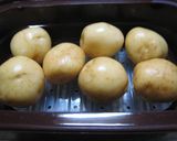 皮つき　新じゃが　ホクホク　しょうゆ焼き作り方1写真