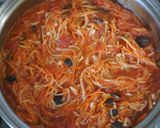 ヘルシーな切干大根のトマトソースパスタ作り方6写真