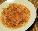 トマトとベーコンの冷製パスタ作り方9写真