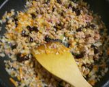 キーマカレー風☆スパイシースープパスタ☆作り方4写真