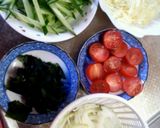*サラダうどん*簡単*作り方2写真