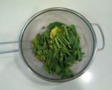 アンチョビと菜の花のパスタ作り方2写真