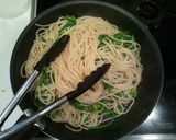 アンチョビと菜の花のパスタ作り方4写真