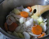 豚こま肉で♪肉じゃが～バターでコク旨✿作り方7写真