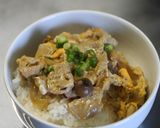 独身男の豚すき丼作り方7写真