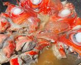 金目鯛のあら炊き！昆布つゆで味付け成功♪作り方4写真