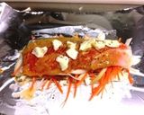 鮭ときのこのホイル焼き　辛味噌バター味作り方4写真
